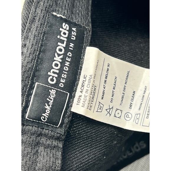 Choko Lids Black Snapback Baseball Cap Adjustable - Picture 4 of 4